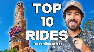 My TOP 10 Rides at Universal's Islands of Adventure!