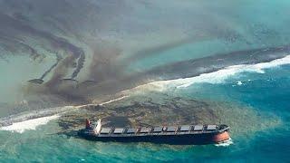 Race to clean up Indian Ocean oil spill