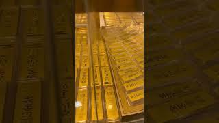 100g investment gold bar #goldfactory #gold