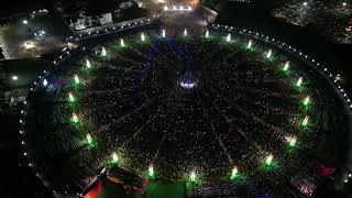 Sharad Poonam - United Way Garba 2022 Drone View - Aerial View