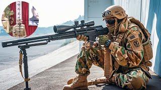 The sniper shot the Chinese officer from a high altitude,but the little girl discovered his position