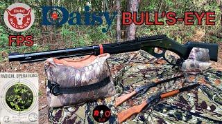 New Daisy Bullseye BB Gun Review and Shoot/FPS Comparing with Red Ryder and Buck