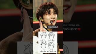 Jungwon in different hairstyle️ #enhypen #jungwon #kpop #trending #fyp