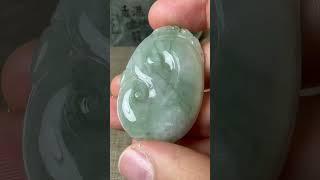 冰花青如意｜香港現貨|保證A玉翡翠|