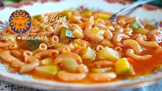 Sopa de Coditos Nutritiva y con Mucho Sabor