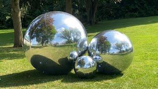 Big Shiny Inflatable Balls - Balloon Decoration