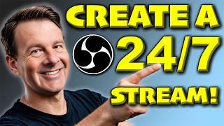 How To Stream 24/7 on YouTube Using Pre Recorded Videos and OBS