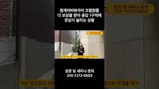 청계리버뷰자이 조합원들 다 보상을 받아 용답 1구역에 관심이 쏠리는 상황