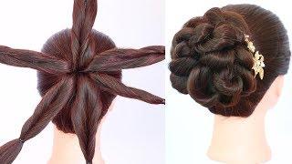 new latest messy bun hairstyle with amazing trick || party hairstyles || new hairstyle || hairstyle