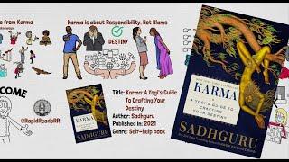 Rapid Animated Book Summary: Karma: A Yogi's Guide to Crafting Your Destiny by Sadhguru