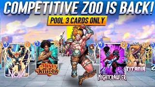 The Best Zoo Deck to Climb Ranks! | This is GENIUS! | Pool 3 | Marvel Snap