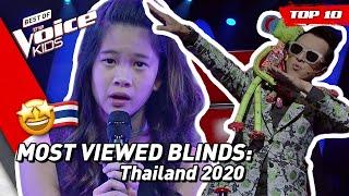 TOP 10 | MOST VIEWED Blind Auditions of 2020: Thailand  | The Voice Kids