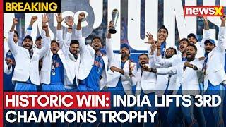 India Creates History | Wins 3rd Champions Trophy, Becomes Most Successful Team | NewsX