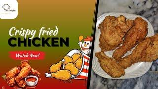 Spicy Crispy Fried Chicken Recipe  | Easy recipe by desi delights