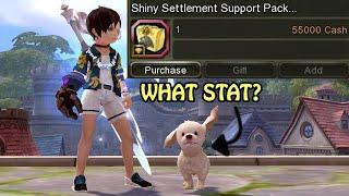 Dragon Nest SEA - Buying Shiny Settlement Support Package & Trying Pet Synthesis