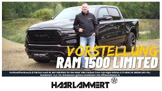 RAM 1500 Limited Crew Cab Night Edition 5.7l HEMI V8 401 PS | Vorstellung