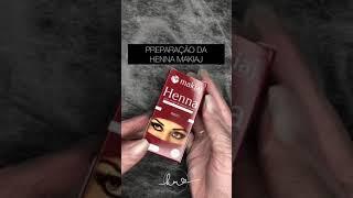 Preparo Correto Henna Makiaj - Não erre mais! #shorts