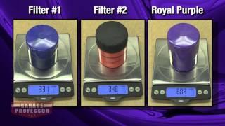 The Garage Professor: Oil Filters- We Put Particles & Filters to the Test!