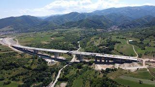 Autostrada A1 Sibiu Pitești Lot 1 Sibiu Boița Viaduct Tălmăcel 19 07 2022 #autostradasibiupitesti