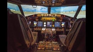 Boeing 737 real cockpit simulator conversion