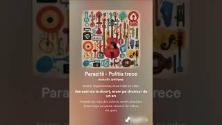 Paraziții-Politia Trece Ai Cover-Versuri