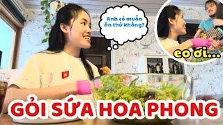 Hái Hoa Phong Về Làm Gỏi Sứa. Mời Chồng Phần Lan Ăn Và Cái Kết - Thúy Jyri Family