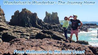 Wanderlusting The Journey Home #wanderlustiswunderbar #travelcouple #hangingrock #glenrowan #kiama