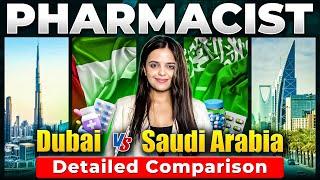 Dubai Vs Saudi Pharmacist | SPLE Exam for Pharmacist | DHA Exam Preparation |Salary, Job Opportunity