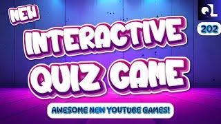 BRAND NEW Interactive Quiz Featuring Never-before-seen Games On YouTube. Test Your General Knowledge