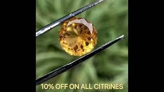 Buy Faceted Citrines