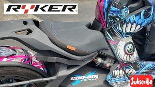 CAN-AM RYKER DRIVER HIGH-END COMFORT SEAT INSTALLATION