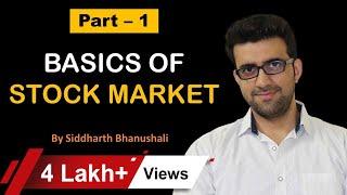 Basic of Stock Market | For Beginners I Part - 1 | By Siddharth Bhanushali