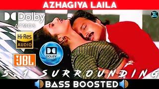 AZHAGIYA LAILA SONG | BASS BOOSTED | DOLBY ATMOS | JBL | 5.1 SURROUNDING | NXT LVL BASS