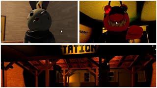 ROBLOX PIGGY AND THE MACHINE BOOK 2 CHAPTER 1 FULL GAME + ALL JUMPSCARES