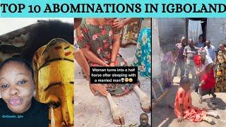 IGBO CULTURE- Top 10 Actions That Are Considered As An Abomination In Igbo Land.