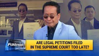 Atty. Salvador Panelo Questions Legality of Duterte’s Arrest | At The Forefront