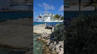 I love this lookout spot on Coco Cay. #royalcaribbean  #wonderoftheseas #bahamas #cruiselife