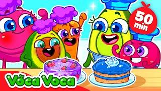 Family Competition Bake Off Song ️The Breakfast Song  II VocaVocaKids Songs & Nursery Rhymes