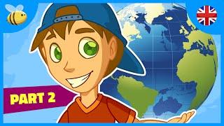 Maps of the World: Physical and Political Maps (Part 2) | Kids Videos