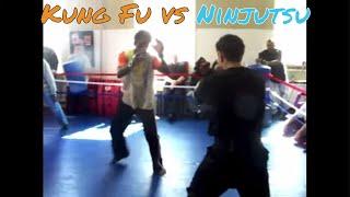 Entertaining Kungfu vs Ninjutsu Match