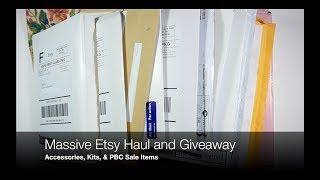 Massive Etsy Haul and Giveaway!!