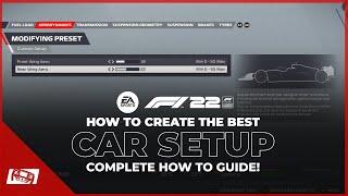 F1 22 How To Create A Car Setup - Full Process Explained