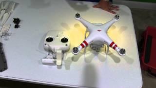 DJI Phantom 2 Vision+ Initial Setup Tutorial