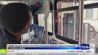 The Wave Transit System suspending fixed-route bus services due to COVID-19