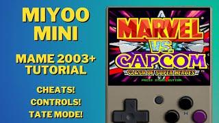 Arcade Games on the Miyoo Mini | MAME 2003 Plus Tutorial | Cheats, Tate Mode, Control Customisation