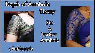 Depth of Armhole Theory. Step by step explanation. #howtogetperfectarmhole