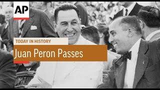 Juan Peron Passes - 1974 | Today In History | 1 July 17