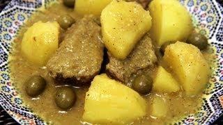 Moroccan Beef Tajine with Potatoes Recipe - CookingWithAlia - Episode 201