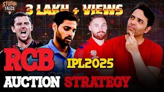 RCB Full Squad IPL 2025: RCB Auction Strategy and Analysis | Review @Kaushiknc