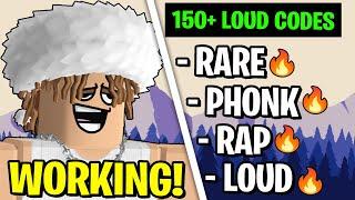 150+ NEW LOUD ROBLOX MUSIC CODES/ID(S) (SEPTEMBER 2024) [TESTED]